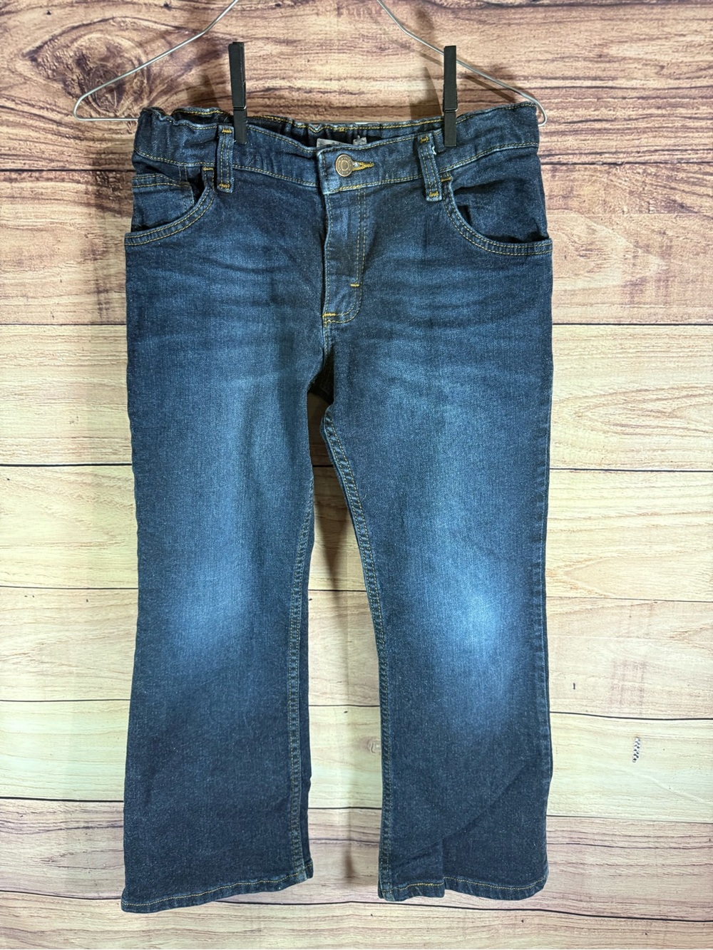 Wrangler boys Dark Blue Denim Jeans 10 husky